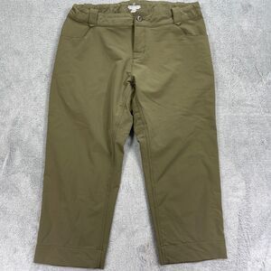 Bontrager Commuting Knicker Cycling Pants Womens Medium Olive Green Straight Leg